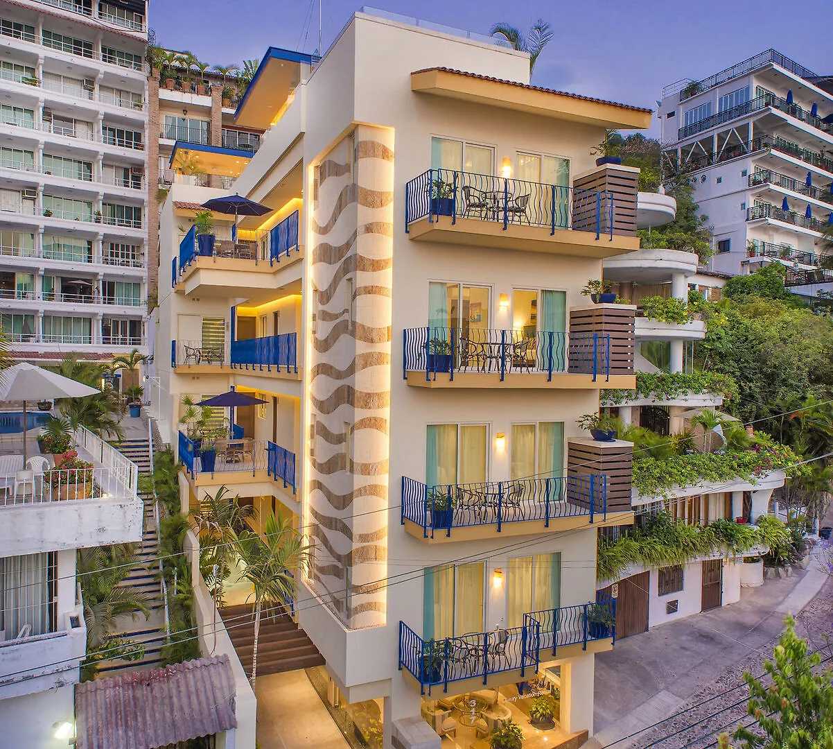 V Azul Vallarta - Luxury Vacation Rental Adults Only Пуэрто-Вальярта Мексика